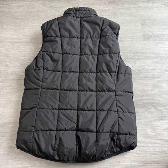 Free Country Women's Charcoal Puffer Vest - Picture 2 of 2